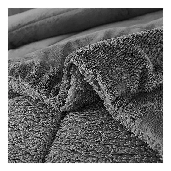PLUMON KING UNICOLOR 270X250 CM MARRON PLUSH CHIPORRO - 3