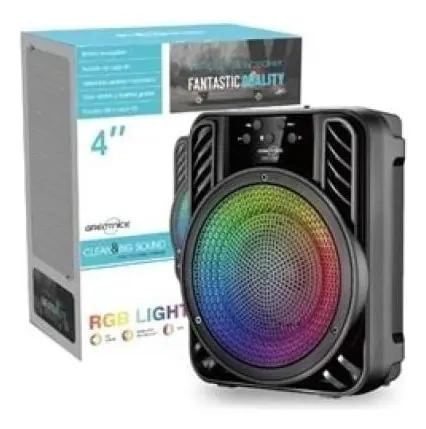 PARLANTE BLUETOOTH INALAMBRICO CON LUZ RGB Y RADIO FM - 5