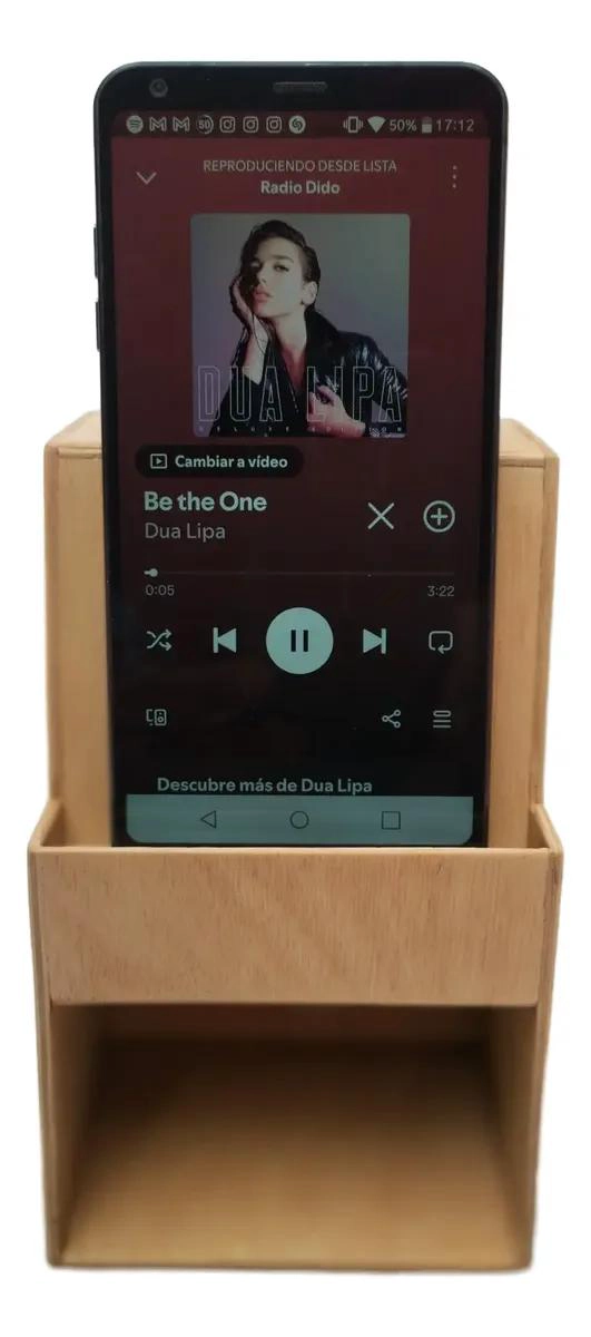 PARLANTE ACUSTICO ALTAVOZ PARA TELE FONO CELULAR SIN BATER - 1