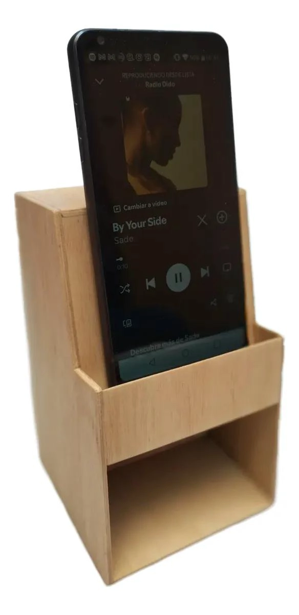 PARLANTE ACUSTICO ALTAVOZ PARA TELE FONO CELULAR SIN BATER - 2