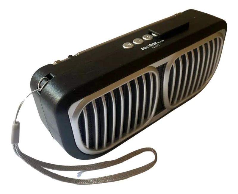 PARLANTE BLUETOOTH PORTATIL CON LUZ SOLAR Y RADIO - 4