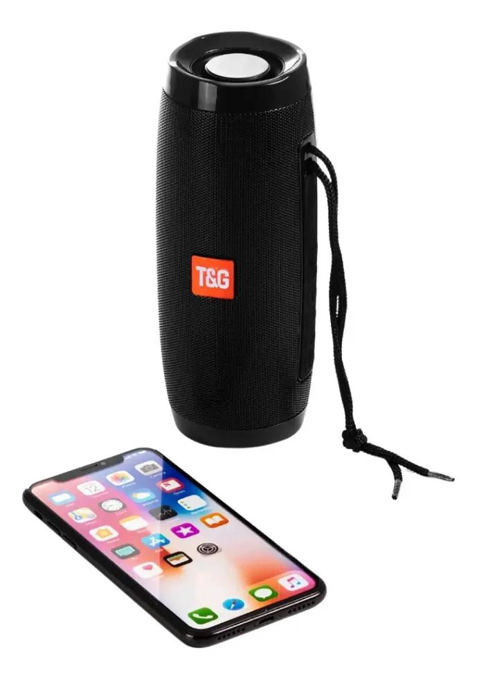 ALTAVOZ BLUETOOTH PORTATIL IMPERMEABLE CON LED - 5