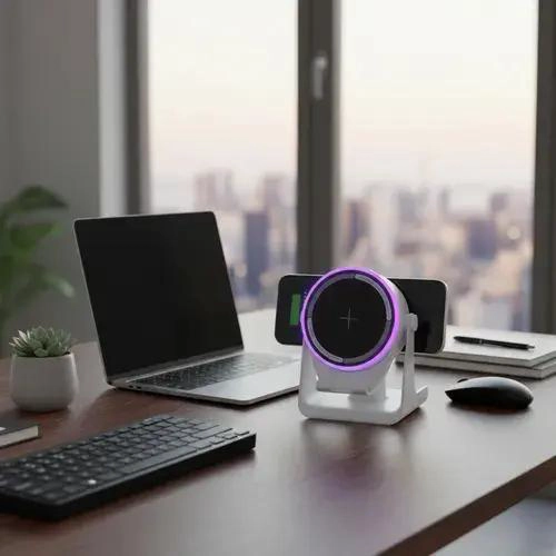 ALTAVOZ INALAMBRICO CON SOPORTE LED Y BATERIA 1200MAH - 2