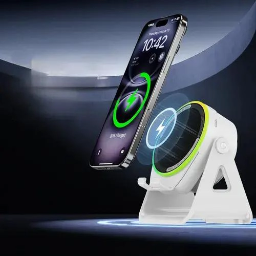 ALTAVOZ INALAMBRICO CON SOPORTE LED Y BATERIA 1200MAH - 4