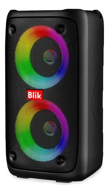 PARLANTE KARAOKE BLUETOOTH CON MICROFONO NEGRO - 2