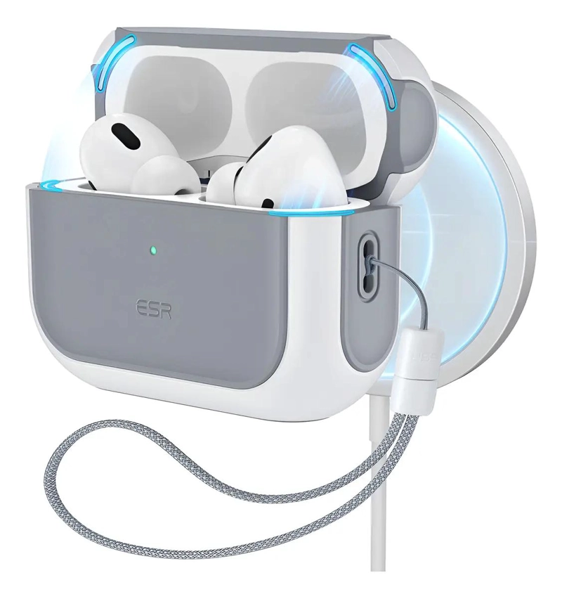 CARCASA HIBRIDA BLANCA PARA AIRPODS PRO 3 - 1