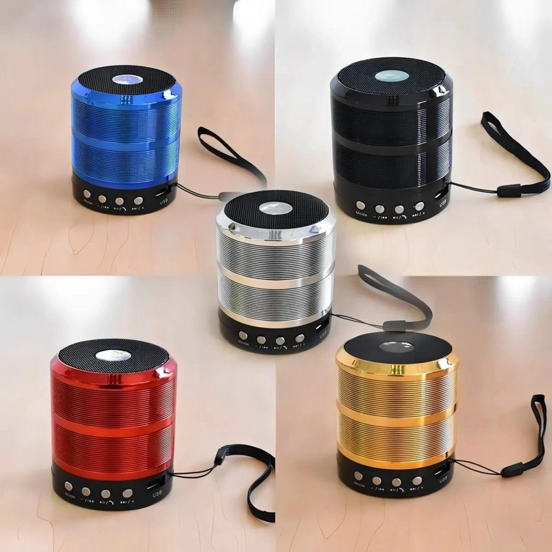 MINI PARLANTE PORTATIL BLUETOOTH CON RADIO FM Y USB - 2