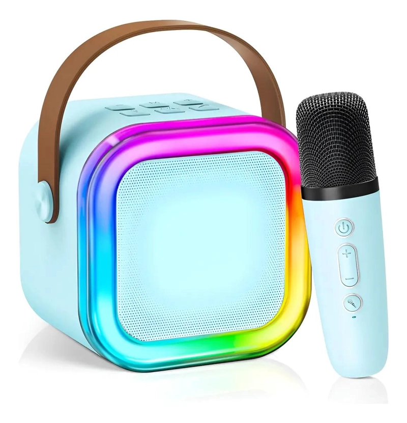 MINI PARLANTE KARAOKE BLUETOOTH CON MICROFONO INALAMBRICO - 2