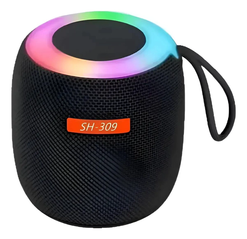 MINI PARLANTE INALAMBRICO BLUETOOTH CON LUCES LED - 3