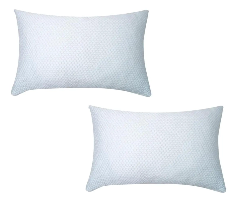 PACK 2 ALMOHADAS MEMORY DOBLE FUNCION 50X70 CM - 1