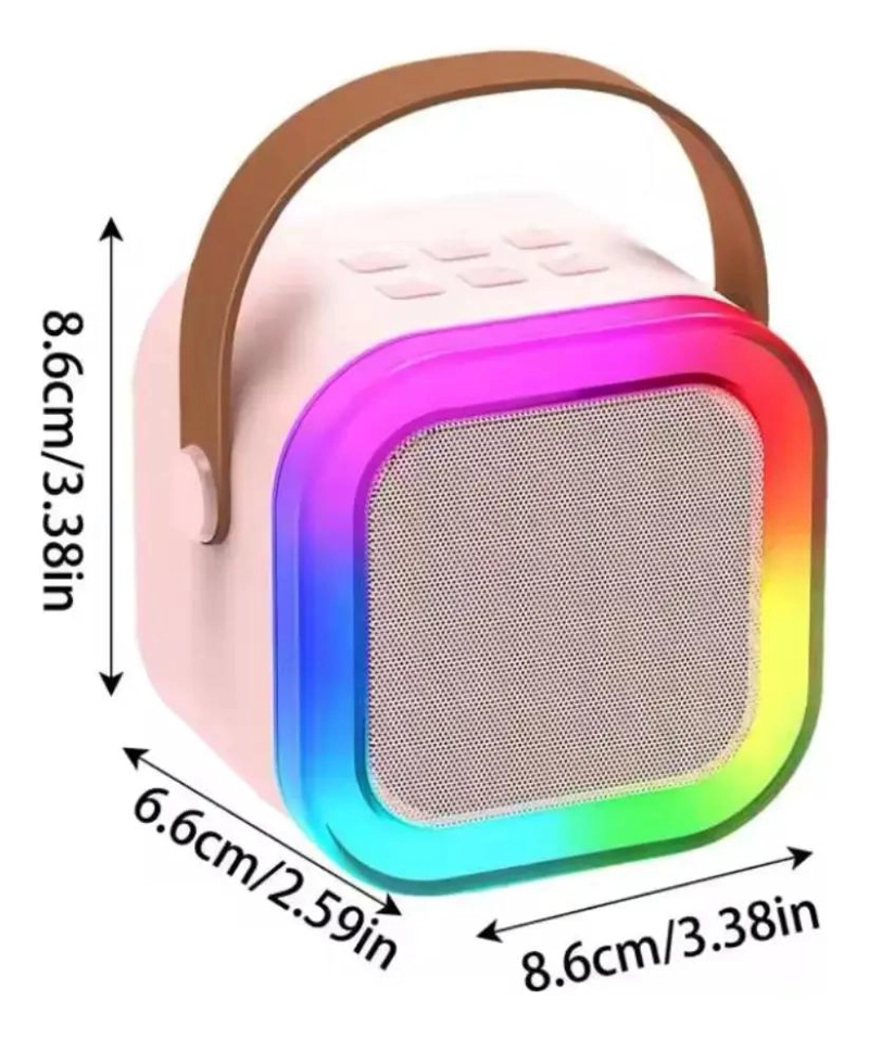 ALTAVOZ PORTATIL PARA KARAOKE CON MICROFONOS BLUETOOTH - 4