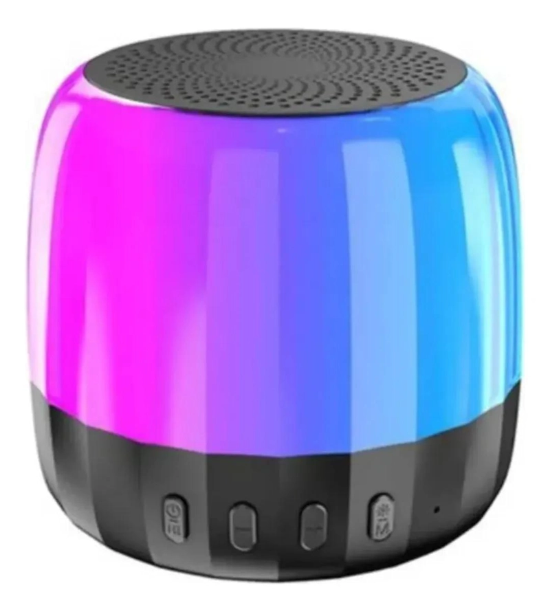 GENÉRICO PARLANTE BLUETOOTH V5.2 CON EFECTOS RGB Y CARGA USB