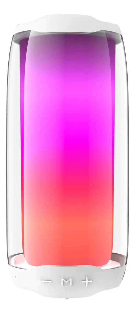 PARLANTE BLUETOOTH 5.1 TWS PULSE PRO BLANCO CILINDRO - 1