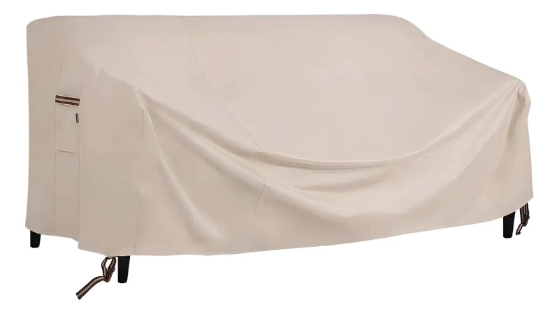 FUNDA IMPERMEABLE PARA SOFA 3 CUERPOS BEIGE OXFORD 600D - 1