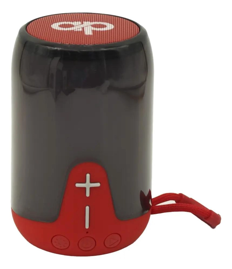 PARLANTE PORTATIL BLUETOOTH CON LED Y RADIO FM - 2