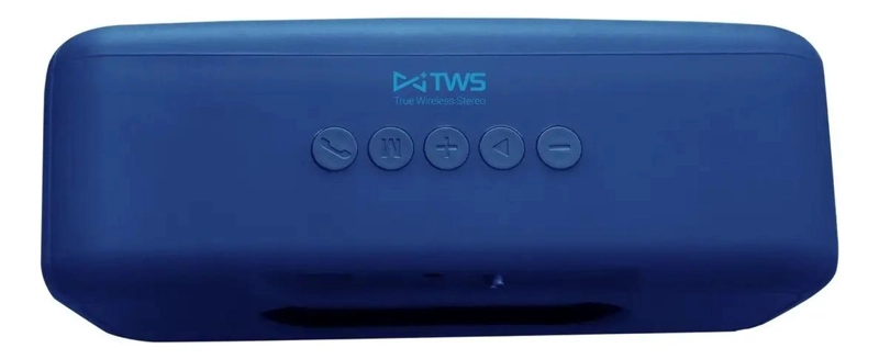 PARLANTE BLUETOOTH TWS EXTREM BASS AZUL - 1