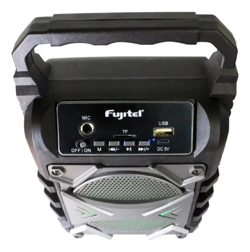 PARLANTE BLUETOOTH 5W CON FM, USB, MICROFONO Y LUCES - 5