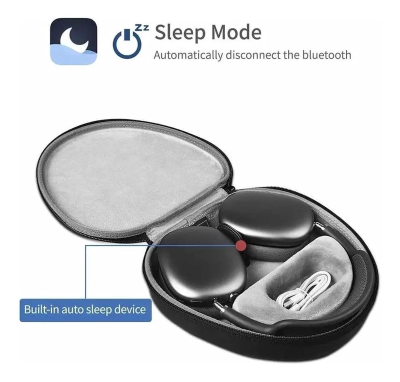 ESTUCHE RIGIDO PROTECTOR PARA AUDIFONOS OVER EAR - 3