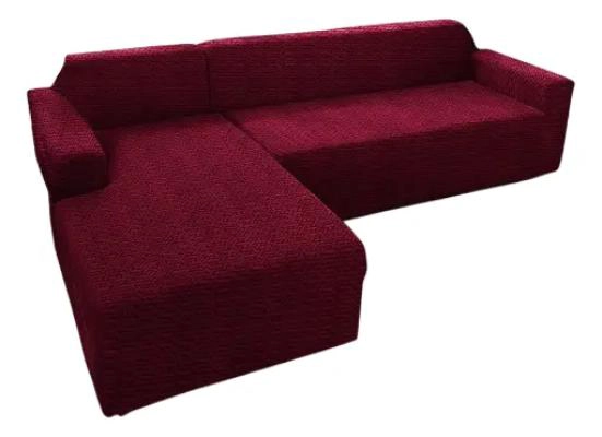 FUNDA PARA SOFA 3 CUERPOS TEXTURA TIPO L 230X180 CM - 1