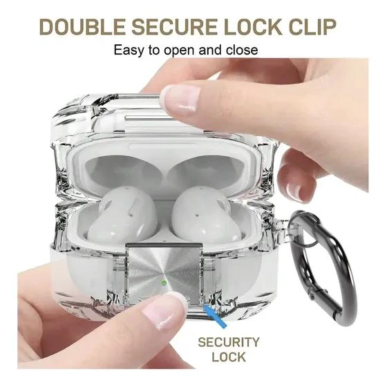 FUNDA PROTECTORA PARA AUDIFONOS GALAXY BUDS - 3