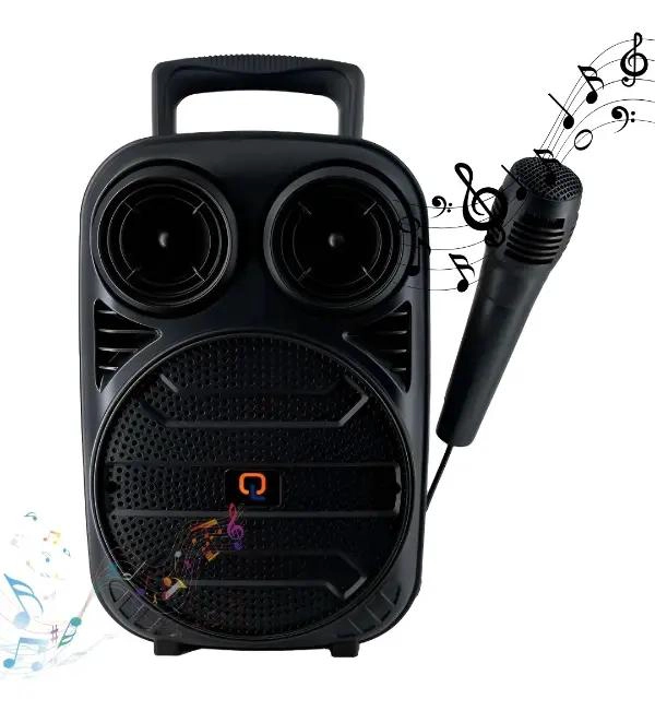 PARLANTE BLUETOOTH 6.5' CON MICROFONO KARAOKE - 3