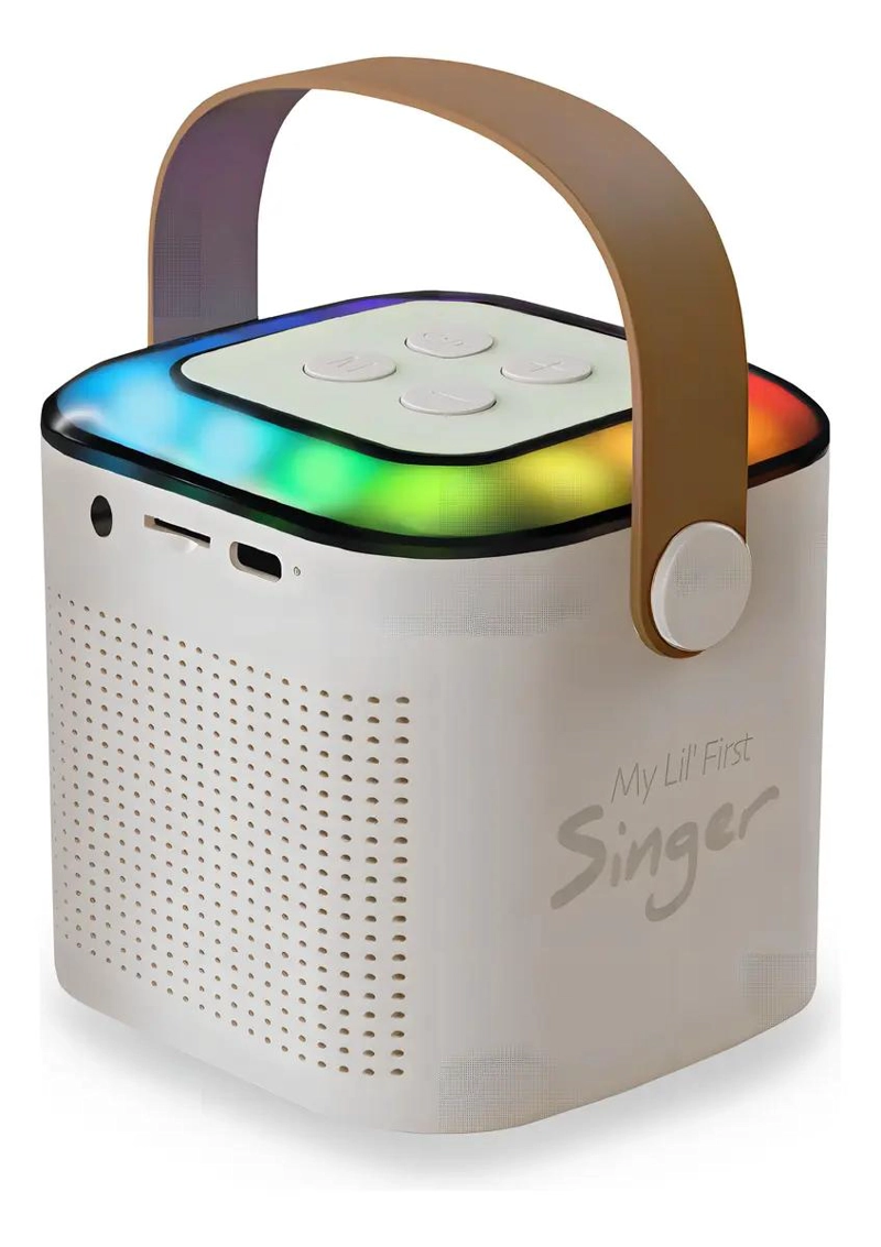 PARLANTE KARAOKE INFANTIL CON LUZ Y MICROFONO - 3