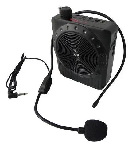 PARLANTE BLUETOOTH CON MICROFONO Y AMPLIFICADOR DE VOZ - 3