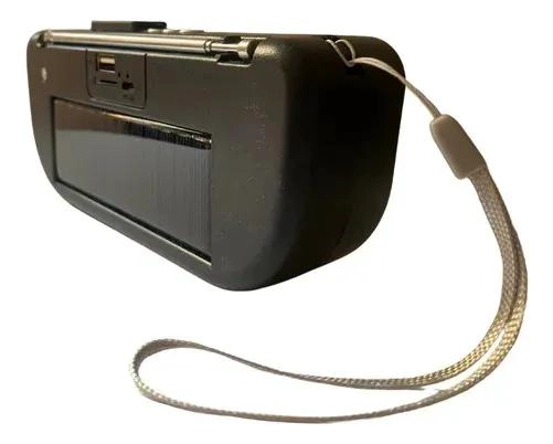 RADIO PARLANTE PORTATIL BLUETOOTH CON CARGA SOLAR Y LINTE - 2