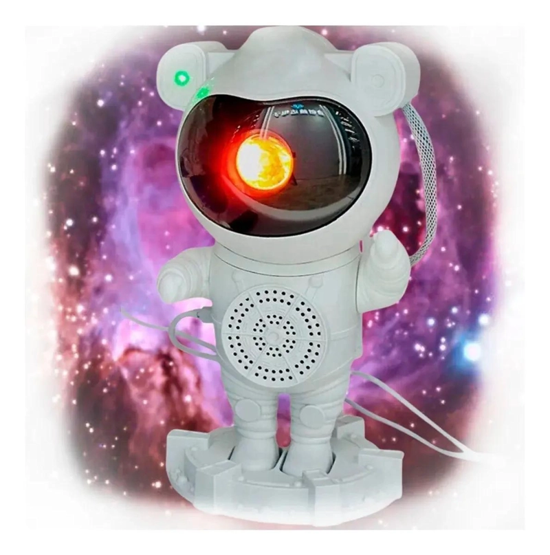 PARLANTE PORTATIL BLUETOOTH CON PROYECTOR 5.1 BLANCO - 2