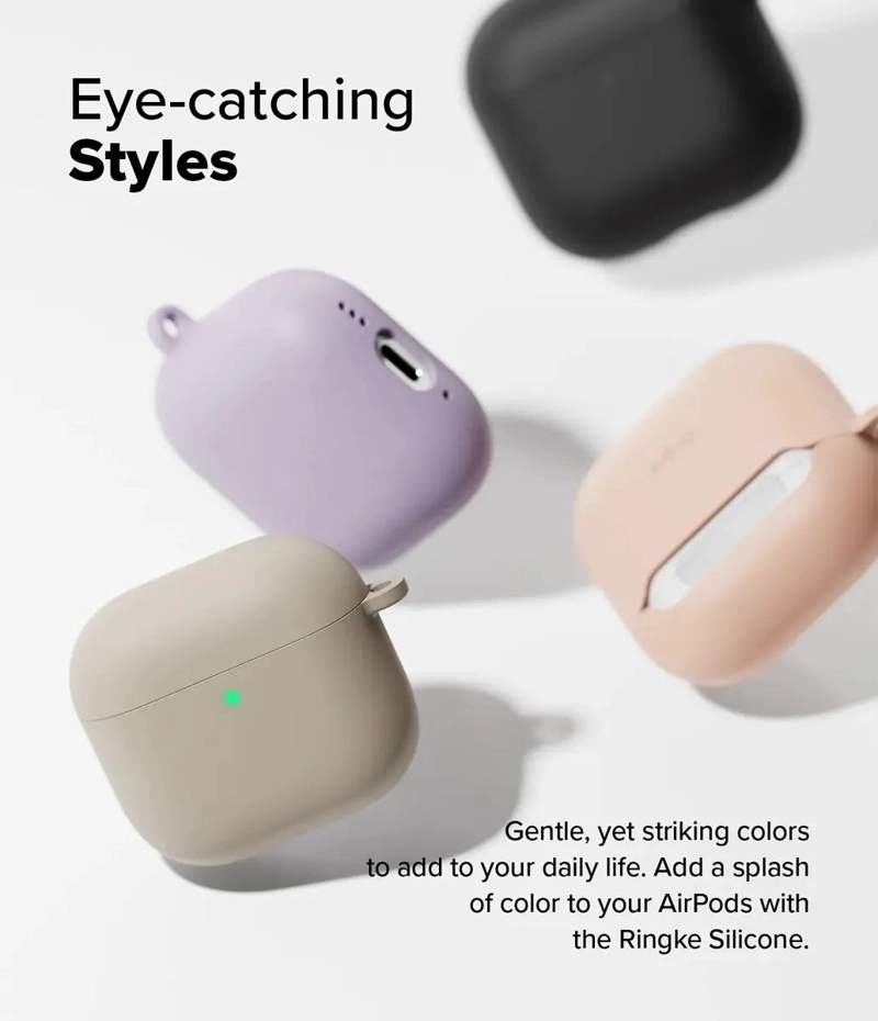 FUNDA DE SILICONA PARA AIRPODS 4 - 3