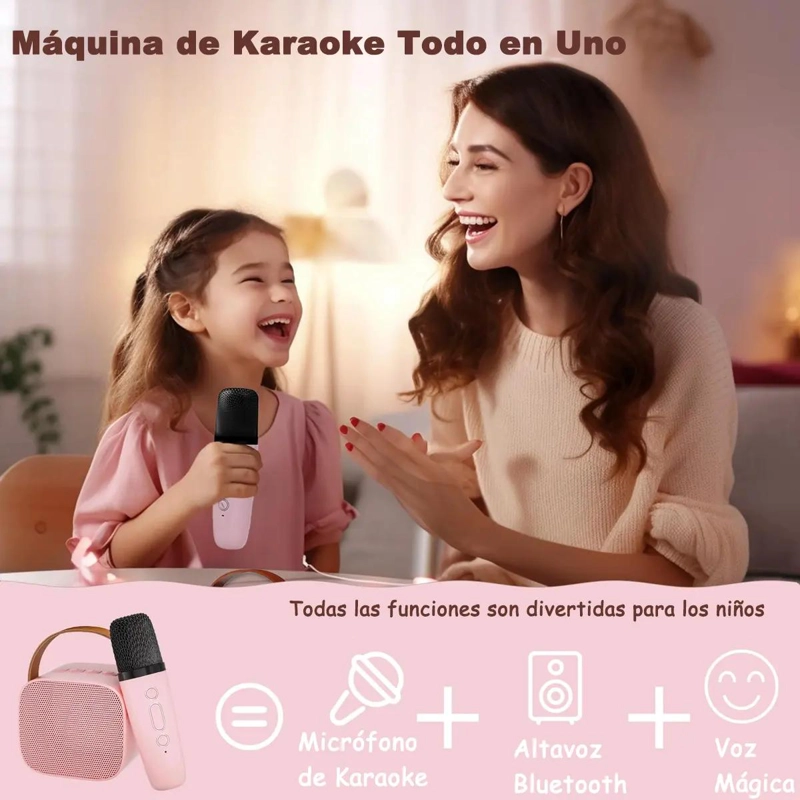 ALTAVOZ BLUETOOTH INALAMBRICO CON MICROFONO PARA NIÑOS - 4