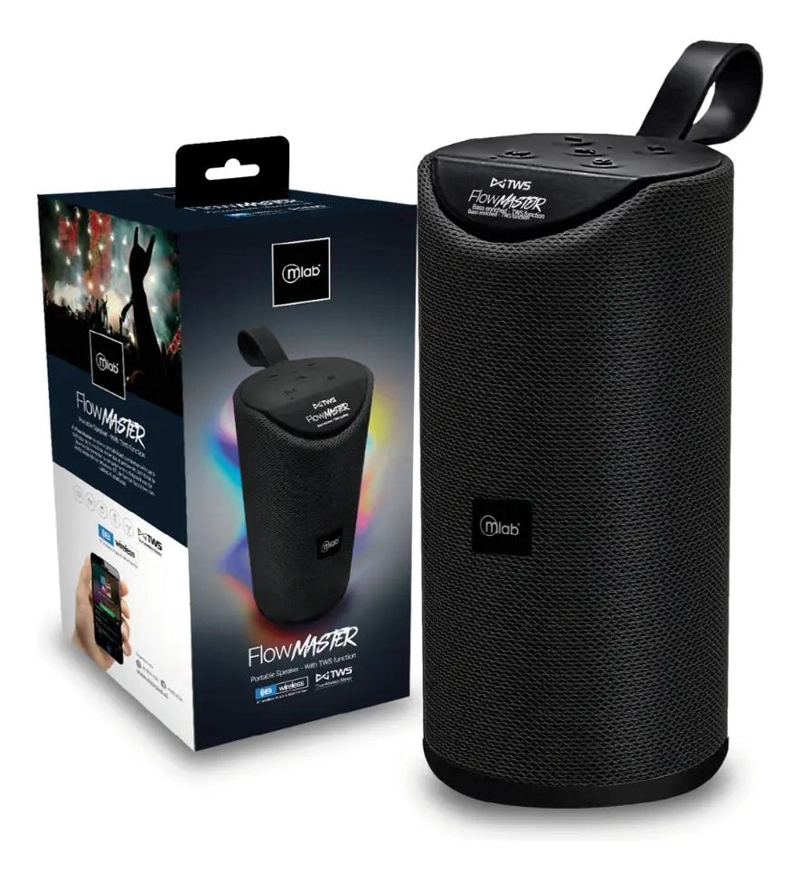 PARLANTE PORTATIL CON SONIDO POTENTE Y DISEÑO COMPACTO - 2