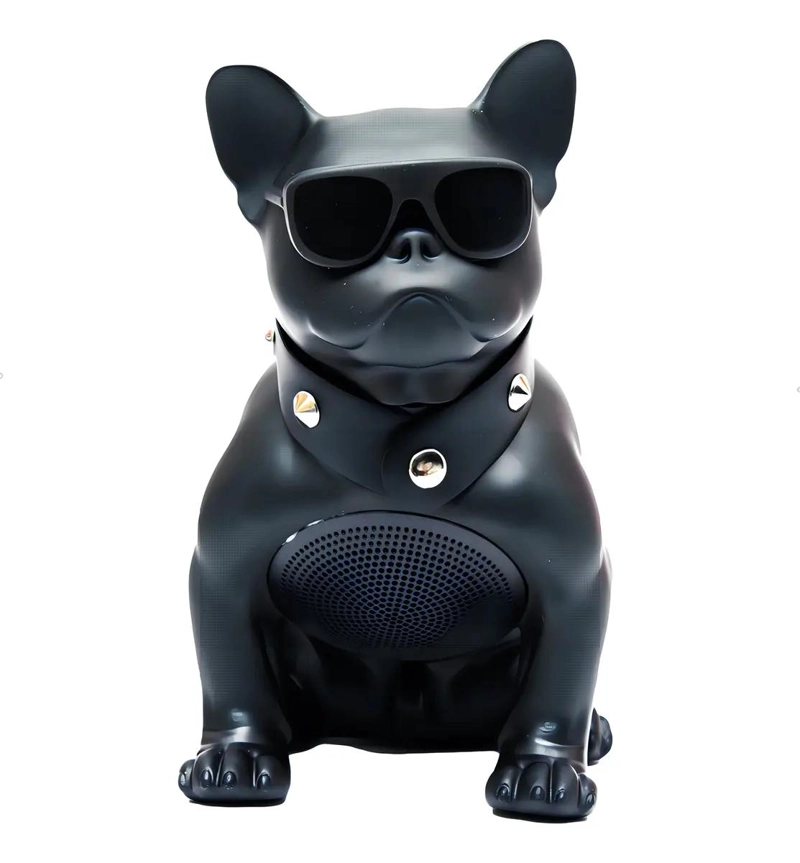 PARLANTE BLUETOOTH PORTATIL DISEÑO PERRO BULLDOG GRANDE - 3