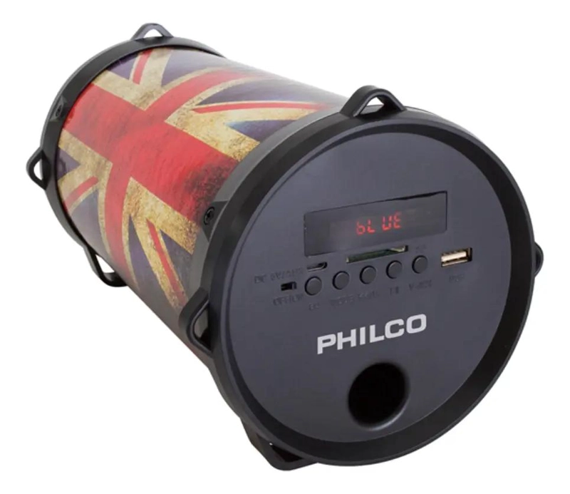 PARLANTE BAZOOKA BLUETOOTH CON RADIO FM Y REPRODUCTOR MP3 - 2
