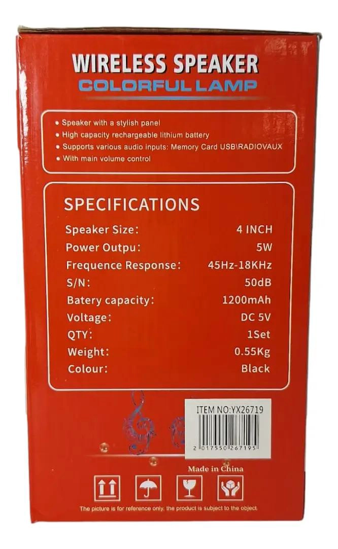 PARLANTE BLUETOOTH RECARGABLE MK-401 - 4