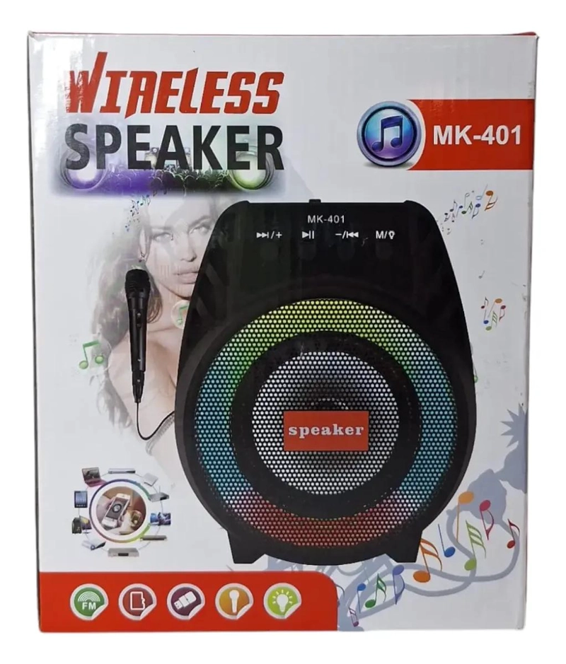 PARLANTE BLUETOOTH RECARGABLE MK-401 - 5
