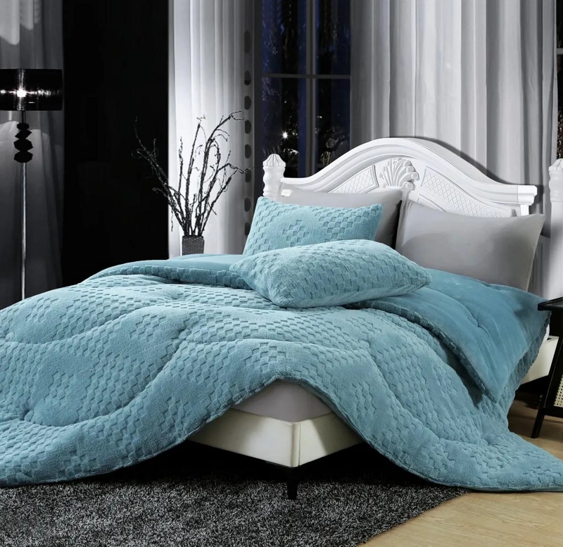 EDREDON REVERSIBLE ENGROSADO INVIERNO KING SOJA - 3