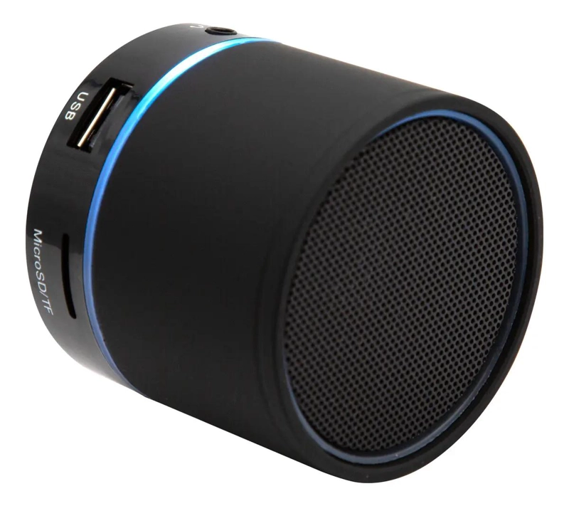 PARLANTE PORTATIL BLUETOOTH 3W COLOR NEGRO - 4