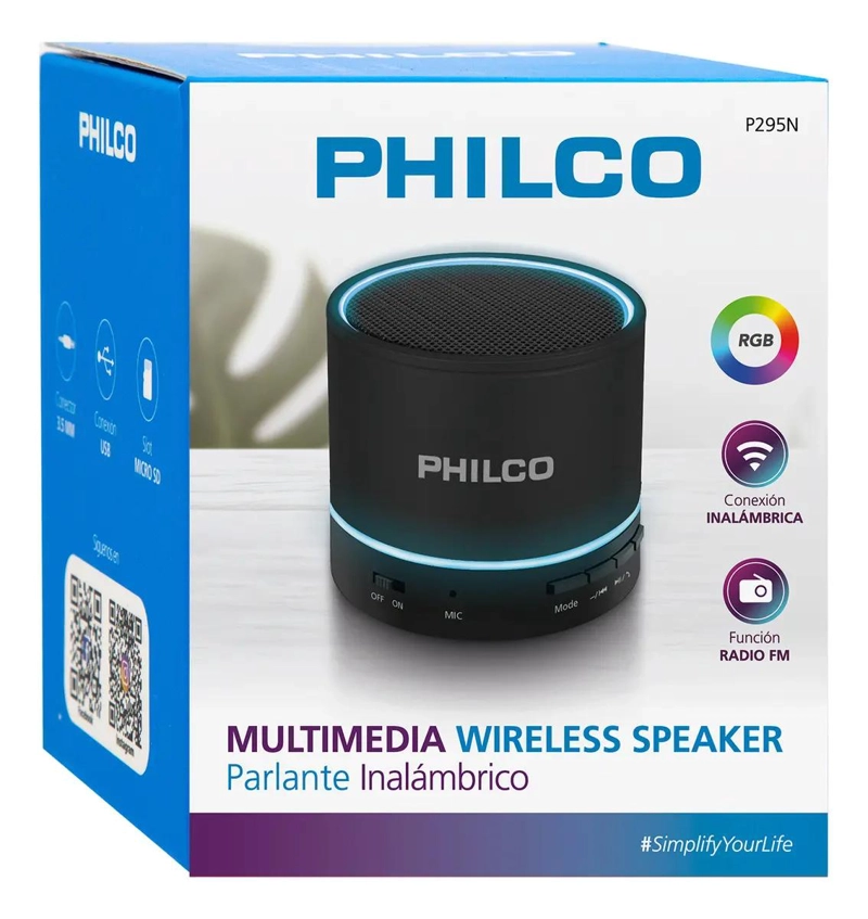 PARLANTE PORTATIL BLUETOOTH 3W COLOR NEGRO - 5