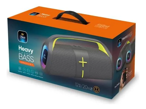 PARLANTE BLUETOOTH HEAVY SOUND BASS CON POTENTE BAJO - 3