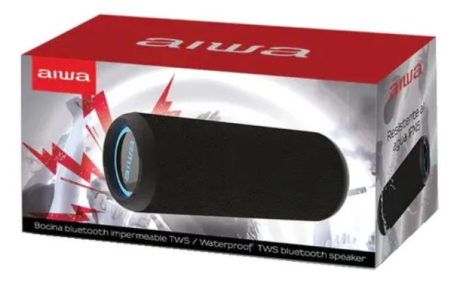 PARLANTE BLUETOOTH PORTATIL 20W IMPERMEABLE NEGRO - 3
