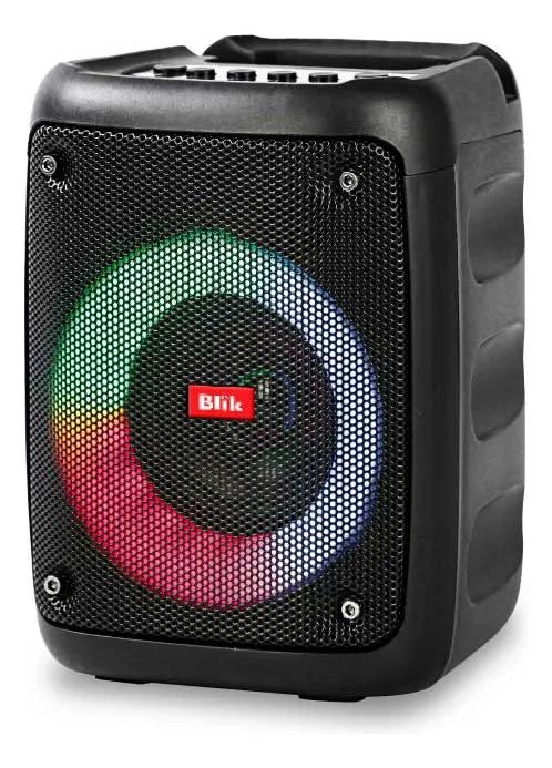 PARLANTE KARAOKE BLUETOOTH CON MICROFONO NEGRO - 2