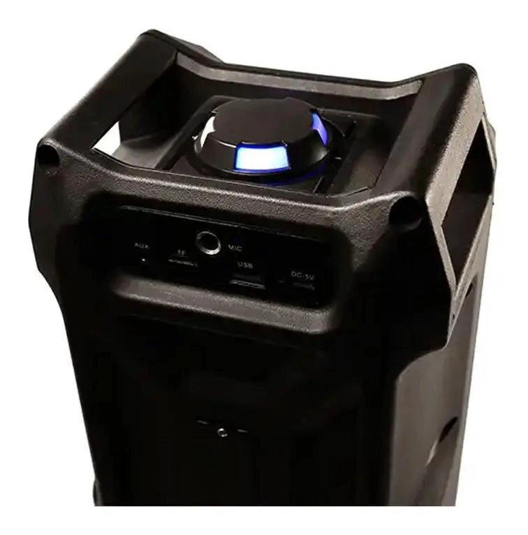 PARLANTE BLUETOOTH KARAOKE 2X 4' 10W NEGRO - 2