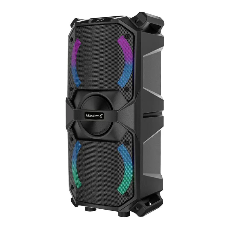 PARLANTE BLUETOOTH KARAOKE MINI 10W CON MICROFONO Y LUCES - 2