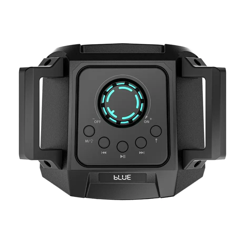 PARLANTE BLUETOOTH KARAOKE MINI 10W CON MICROFONO Y LUCES - 4