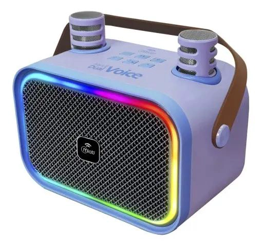 PARLANTE INFANTIL CON 2 MICROFONOS Y FUNCION DUAL VOICE - 1