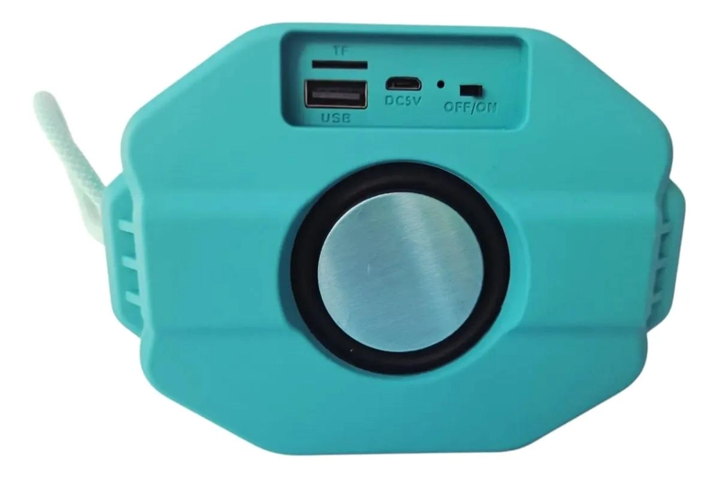 PARLANTE BLUETOOTH PORTATIL CON LUZ RGB Y SONIDO POTENTE - 4