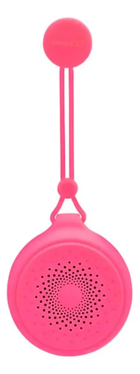 PARLANTE BLUETOOTH SPLASHPROOF ROSADO - 2