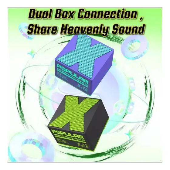 SUBWOOFER INALAMBRICO PORTATIL CON SONIDO ESTE REO Y BLUET - 4