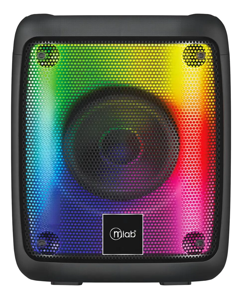 PARLANTE PORTATIL FLAMING SQUARE CON BLUETOOTH Y FM - 3